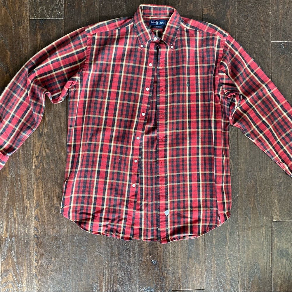 Very cool Ralph Lauren shirt!  Only worn a few times.